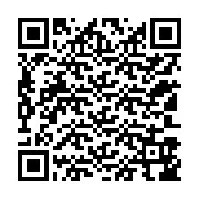 QR kód a telefonszámhoz +12103946014