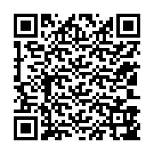 QR-code voor telefoonnummer +12103947106