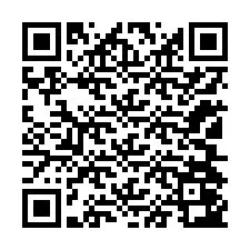 Código QR para número de teléfono +12104043335