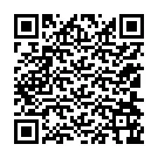 Código QR para número de teléfono +12104166316