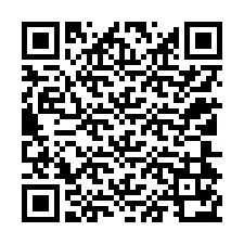 QR-код для номера телефона +12104172008