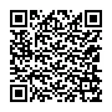 Código QR para número de teléfono +12104175456