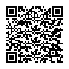 Código QR para número de teléfono +12104228629