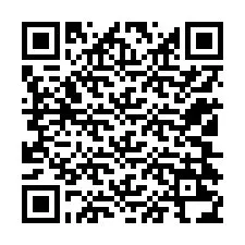 Código QR para número de telefone +12104234433