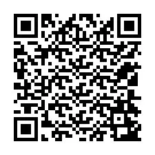 Código QR para número de telefone +12104243543