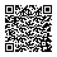 QR kód a telefonszámhoz +12104243844