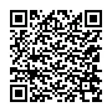 Código QR para número de teléfono +12104278956