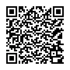 QR-код для номера телефона +12104300581