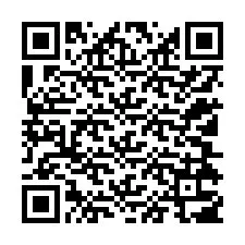 Código QR para número de telefone +12104307838