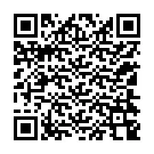 Kode QR untuk nomor Telepon +12104348444