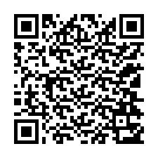 QR-код для номера телефона +12104353574