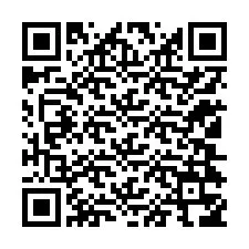 Codice QR per il numero di telefono +12104356472