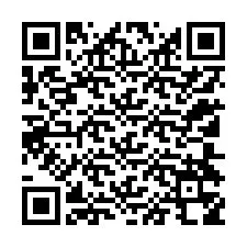 Codice QR per il numero di telefono +12104358608