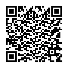 QR kód a telefonszámhoz +12104358861