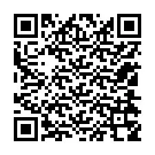 QR kód a telefonszámhoz +12104358887