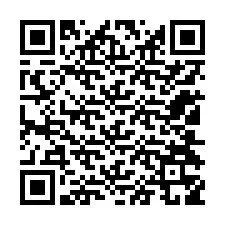 Código QR para número de teléfono +12104359397