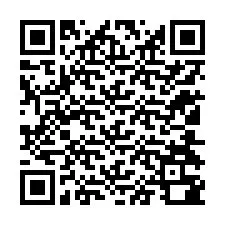 QR kód a telefonszámhoz +12104380382