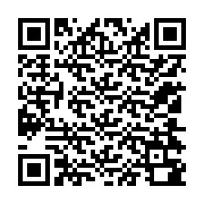 QR Code สำหรับหมายเลขโทรศัพท์ +12104380483