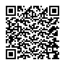 Kode QR untuk nomor Telepon +12104384989