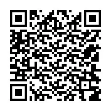 Código QR para número de teléfono +12104386217