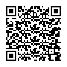 Código QR para número de teléfono +12104388847