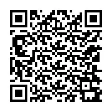 QR-код для номера телефона +12104391456