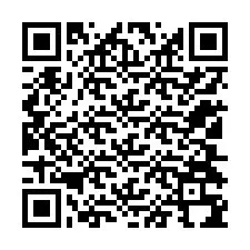 Código QR para número de teléfono +12104394363