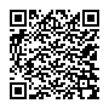 Codice QR per il numero di telefono +12104394437