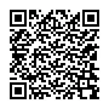 QR kód a telefonszámhoz +12104398056