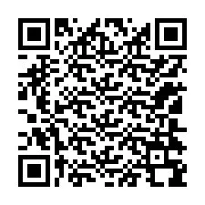 Código QR para número de teléfono +12104398455