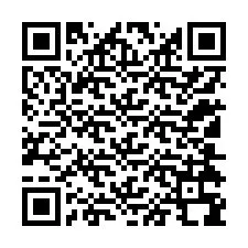 Código QR para número de telefone +12104398894