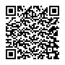 QR Code สำหรับหมายเลขโทรศัพท์ +12104399036