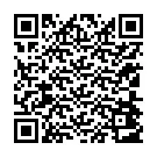 Código QR para número de telefone +12104403302