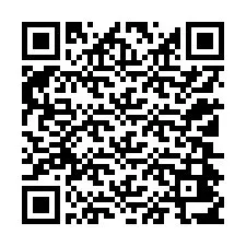 Codice QR per il numero di telefono +12104417078