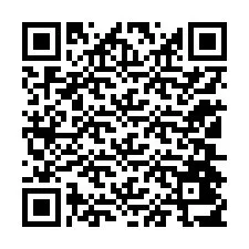 QR kód a telefonszámhoz +12104417776