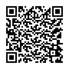 Código QR para número de teléfono +12104426004