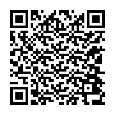 QR-koodi puhelinnumerolle +12104436372