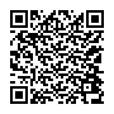 Kod QR dla numeru telefonu +12104436374