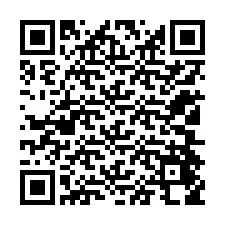 QR kód a telefonszámhoz +12104458633