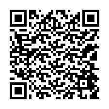 QR-code voor telefoonnummer +12104459965