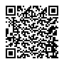 QR-Code für Telefonnummer +12104467657