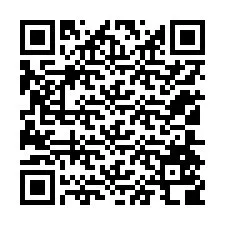 Código QR para número de teléfono +12104508743