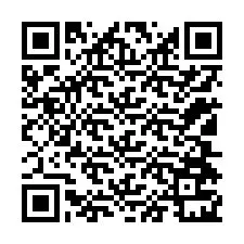 Codice QR per il numero di telefono +12104721361