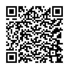 QR Code สำหรับหมายเลขโทรศัพท์ +12104744260