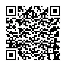 QR-код для номера телефона +12104744844