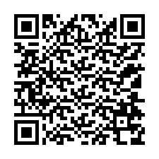 QR-koodi puhelinnumerolle +12104778580