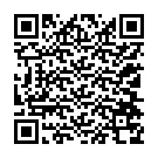 Codice QR per il numero di telefono +12104778738