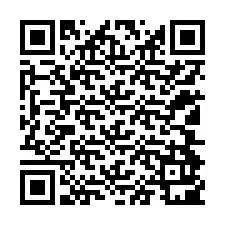 Código QR para número de teléfono +12104901220