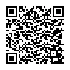 Código QR para número de telefone +12105043599