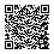 QR kód a telefonszámhoz +12105043712